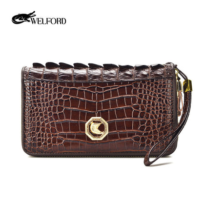 New men's business crocodile pattern clutch bag