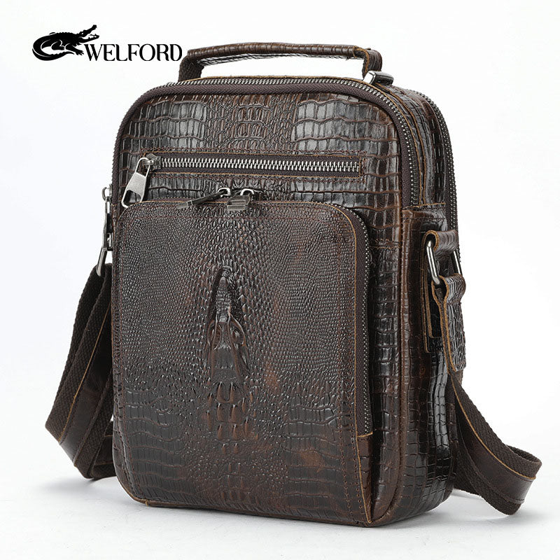 Men's vintage shoulder crossbody bag