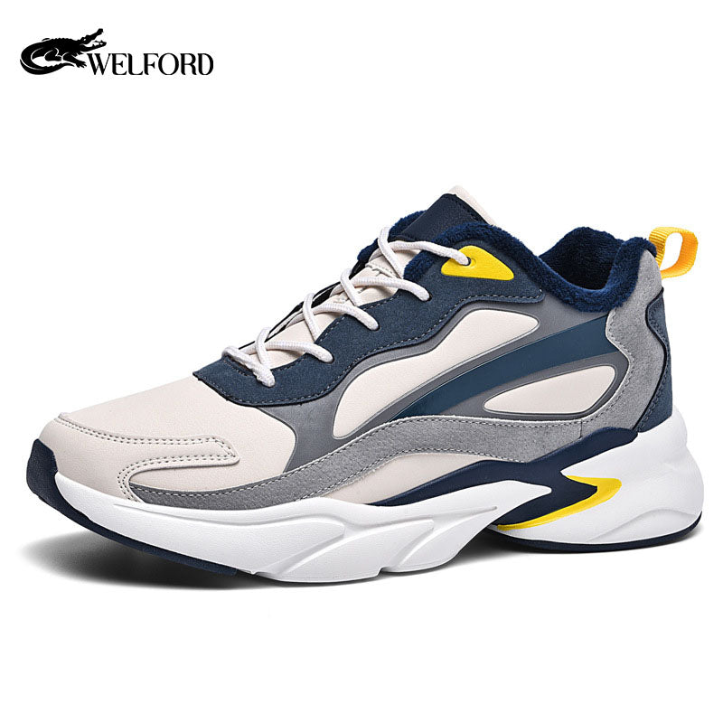 New Thick Soled Sports Shoes Warm Casual Shoes
