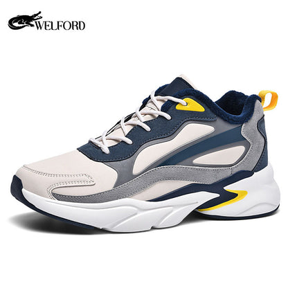 New Thick Soled Sports Shoes Warm Casual Shoes
