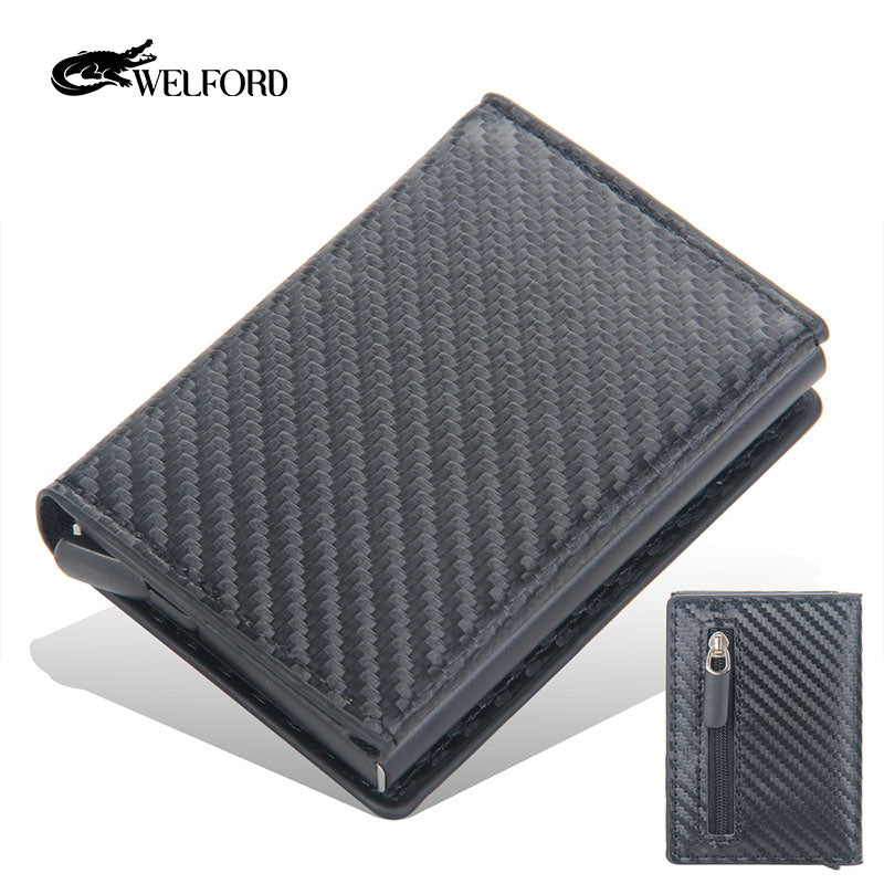 Men's card holder short automatic card holder