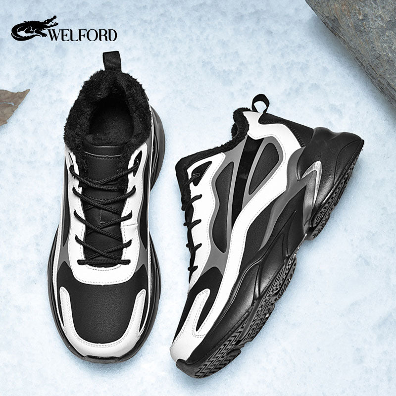 New Thick Soled Sports Shoes Warm Casual Shoes