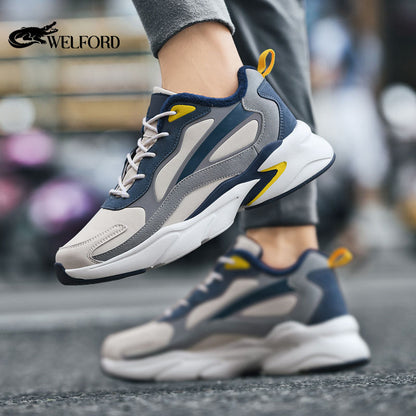 New Thick Soled Sports Shoes Warm Casual Shoes