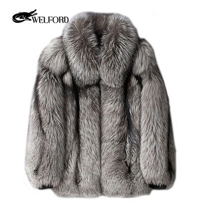 New men's mink coat