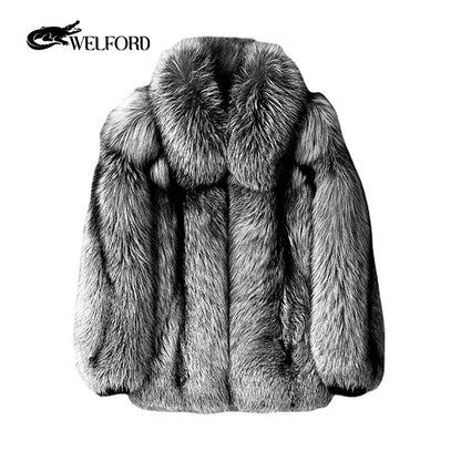 New fox fur jacket