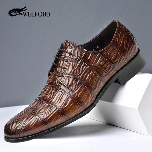 Men's business formal leather shoes