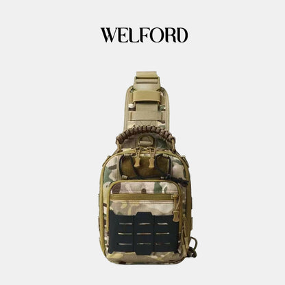 Men's outdoor multifunctional shoulder crossbody bag