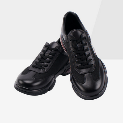 Italian Handmade Breathable Old Money Style Leather Sneakers