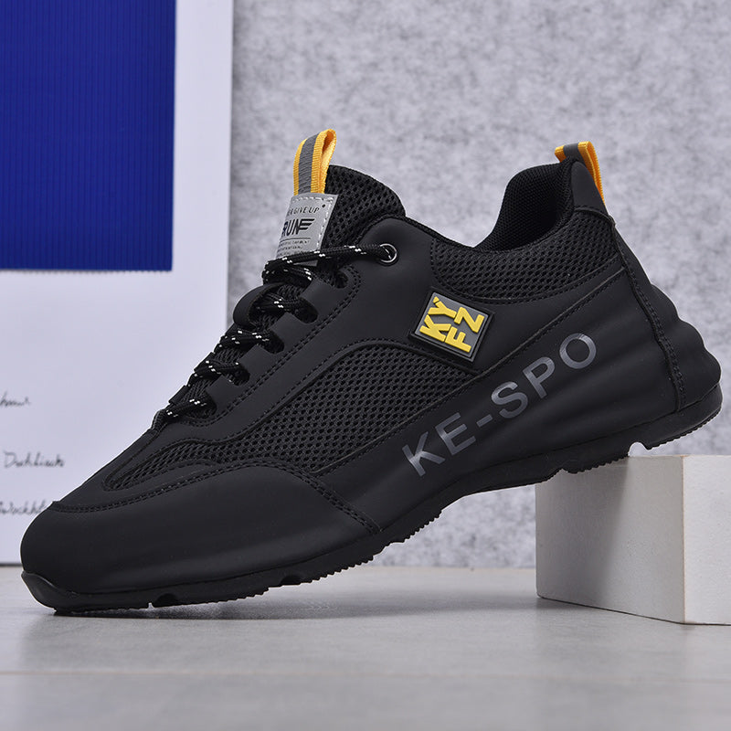 Mesh Cutout Shoes Comfortable Breathable Clunky Sneaker